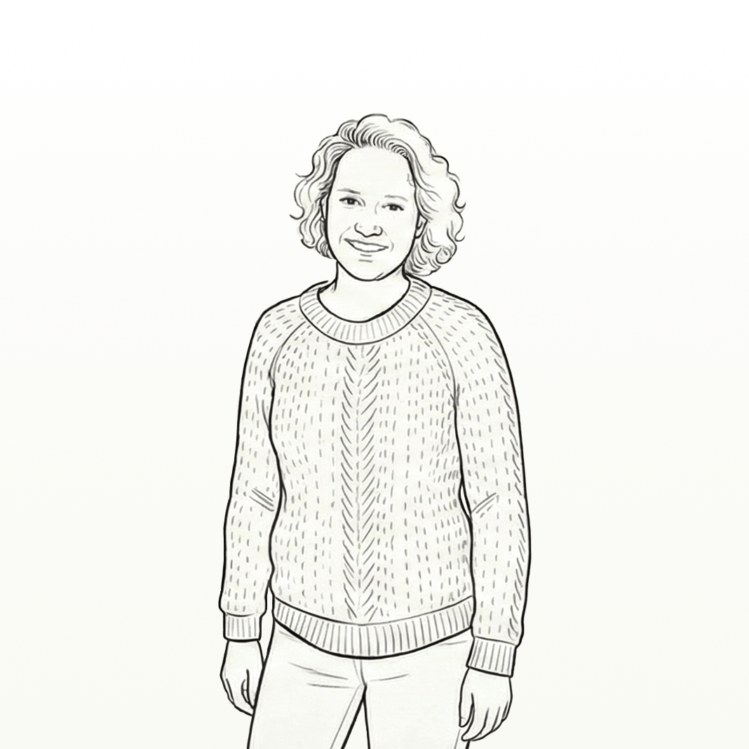 Illustration der Mitarbeiterin Ronja Larsen (Goldschmiedin)